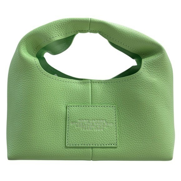 MARC JACOBS The Sack Bag Mini Green‎ Leather Purse with Pouch NWOT - Picture 4 of 9